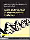 Form and Function in Developmental Evolution (eBook)